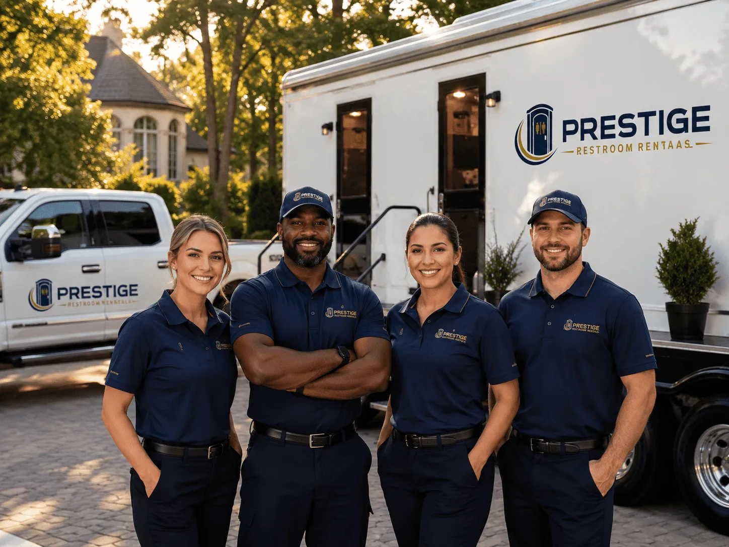 Trusted Luxury Portable Restrooms company in Columbus, KY